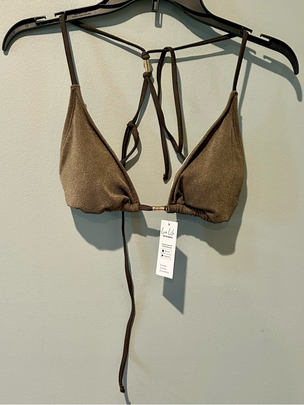 Women's Cupshe Comeback Green Bikini Set Size Medium